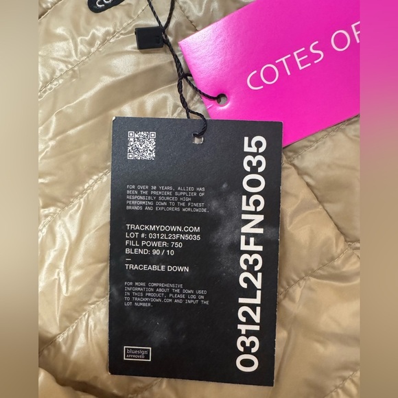 COTES OF LONDON— reversible high shine jacket - Picture 7 of 9